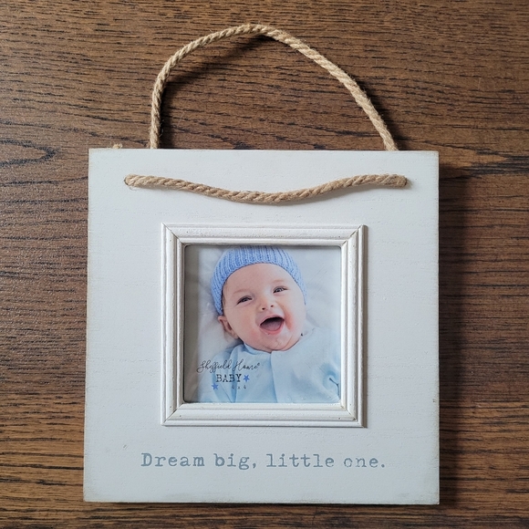Dream Big, Little One Photo Frame Wall Hanging 4x4 Photo Frame NEW - Picture 1 of 7